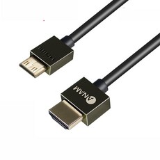 Mini HDMI to HDMI 2.0 1.5미터 - 잘컴미니미디어박스디빅스플레이어fullhdhdmiavzmp-55u