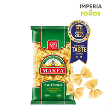Макароны MAKFA Фарфалле (бантики), 400 г