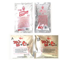 짬뽕스프 60G 불맛/일반맛 오뚜기 진한라면스프 285g/쇠고기라면스프 285g, 쇠고기라면스프 285g, 1세트