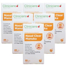 클리니션스/클리니션즈 네이설 클리어(Nasal Clear) 마누카 25ml X 6개, 1세트