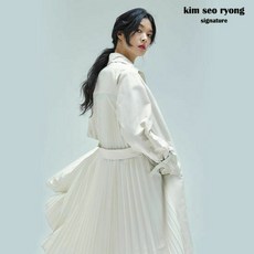[런칭가 99 000원] 김서룡 시그니처 백플리츠 트렌치 코트