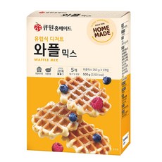 큐원 홈메이드 와플믹스, 500g, 1개