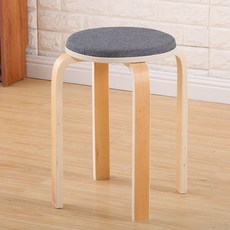 (관부가세포함) 1인용안락의자 Dining table cloth chair single home garden bench wood bench casual round stool modern mini-615033718645, 다크 그레이 린넨 스타일 원 무료 배송one size