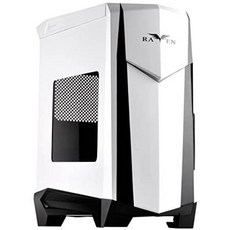 SilverStone Technology Raven 5 90 Degree ATX Case Black/White RV05WB-, 상세내용참조