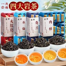 4대 무이암차 장평수선 대홍포 기란 육계 세트, 4대 무이암차 500g, 500g, 1개, 1개입