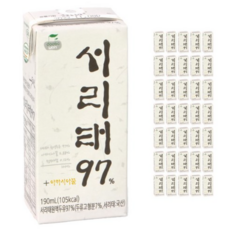 두보원 서리태97두유, 190ml, 1세트