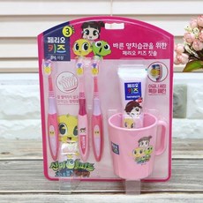 라라무역 / 페리오 키즈양치세트 신비아파트, 본상품