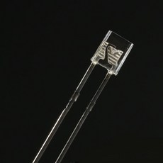 100 피스 스퀘어 2x3x4mm 아주 밝 LED 발광 다이오드 램프 레드 그린 옐로우 핑크 오렌지 화이트 아이스 블루 234, [01] White, 1개