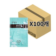 댕기머리 서린 폼클렌징 4mlX100개입 일회용 여행용, 100개, 4ml