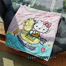 영아마켓 null BEARTOFFYPET 애완동물 펫 고양이와개 사계절 보온 이불 담요 수면쿠션 자 다운 피기모 집 매트, kitty 고양이