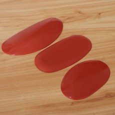 QDY 찰흙 도예 작품 도구를위한 3x 분류 된 크기 수지 긁는 도구 긁는 판, As Described
