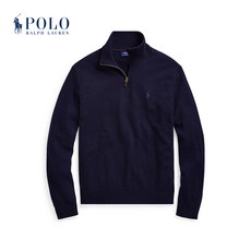 손뜨게옷 RalphLauren/랄프로렌 남성복 2020년 가을 4분의 1지퍼 니트 스웨터 12574