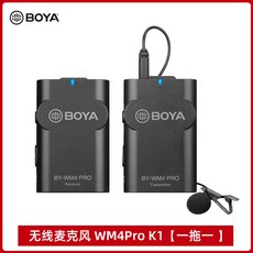 PRO 무선 마이크 홀드폰 인터뷰 미니 소음 방지 마이크 vlog 동영상 유튜브 방송 마이크, BY-WM4 PRO K1  +  USB 사운드 카드