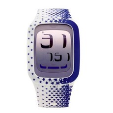 스와치 쿼츠 우레탄 시계 TOUCH STAR 39 x 53 mm SURW102