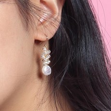 롱담수진주귀걸이