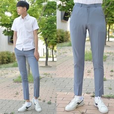 청색교복바지