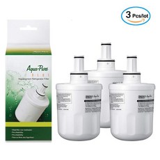 삼성 제품 교체 DA29-00003F DA29-00003A DA29-00003B 아쿠아 퓨어 플러스 냉장고 정수 필터 3 팩, 한개옵션1