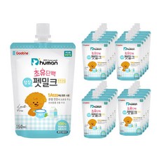 듀먼 반려동물 초유단백 챱챱 펫밀크 튼튼관절 150ml, 20개 - 강아지산양유