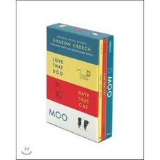 Sharon Creech 3-Book Box Set: Love That Dog Hate That Cat Moo : Love That Dog Hate That Cat Moo, HarperCollins
