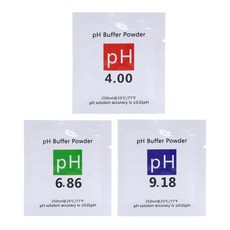 수족관 00 파우더 9 4 보정 용액 6 테스트용 01 86 18 PH 10 ph4 7 계량기 버퍼 ORP, Asia-PH3