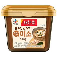 해찬들 5분완성 물로만 끓여도 부드럽고 순한 미소된장 450g, 1개