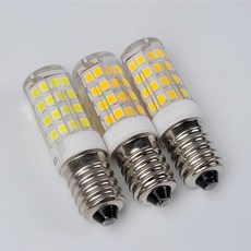 LED E14 E17 E26 전구 램프 5W 7W 8W 콘램프 주광색 주백색, 전구색-노란빛, 1개