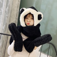 쇼미코리아 아동용 성인용 후드 목도리 머플러