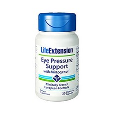 Eye Pressure 라이프익스텐션 안압지원 30정 Life Extension Support with Mirtogenol, 1개