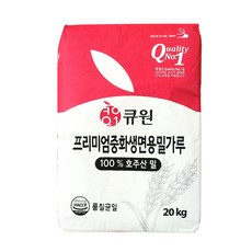 큐원 중화생면용밀가루 20kg