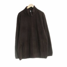 유니클로 브라운 풀집업후리스 남자 M 0876 상품 이미지