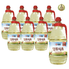 샘표 합성향 없는 양조식초, 18ml, 48개