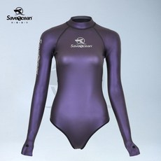 베스트다이브 프리다이빙 스쿠버다이빙 잠수복 여성 비키니 바디 슈트, S, 퍼플 - 표준