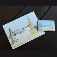 물의질감엽서책