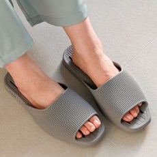 코에르 발리콘 욕실화 낮은 욕실 실내화 화장실 미끄럼방지 슬리퍼, 그레이(Gray), 1개