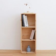 원목3단공간박스