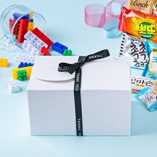 [라벨제작] 어린이집 학교 단체 행사 생일 교회 학원 졸업 입학 선물 간식 답례품 달달빅간식박스, 1개