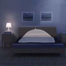 모기장 방충텐트 캐노피 올인원 원터치 방풍용품 벌레 해충차단 방충망 촘촘망 창문 텐트, 블루(무늬있는 고급형)