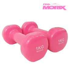 프로모릭스 다이어트 미용아령 여자아령 PVC, PVC 미용아령 2kg (1kg X 2개)