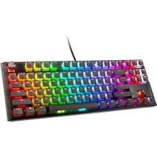 [관부가세포함] 더키 원 3 아우라 블랙 TKL 게이밍 키보드 RGB LED - MX-레드(미국)(미국 케이블) 3060014