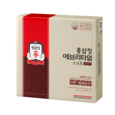 [백화점 정품] 정관장 홍삼정 에브리타임 소프트 10ml 30포, 30개