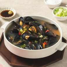 G 마시꾸나 국내산 감칠맛 나는 홍합탕 (576g) x 1팩 (2인분) -, 1개, 576g