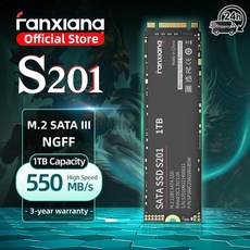 Fanxiang S201 550 MB/s M 2 SATA SSD 1TB 512GB 256GB M2 SATAIII NGFF TLC 하드 디스크 데스크탑 노트북용 내장 솔리드 스테이트, 없음, 1) 256GB - ssd내장하드