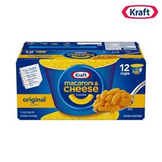 크라프트 마카로니 앤 치즈 12팩 Macaroni&Cheese
