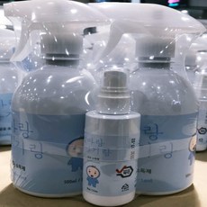 엄마랑 아기랑 안심 살균 소독제 500mlx2+70ml, 1