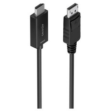 케이블 컨버서 아이센스 디스플레이포트-M HDMI-M 4K60Hz 네그로 1.0M, 1개