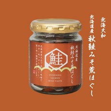 홋카이도산 가을 연어 된장 플레이크 90g, 기본, 1개