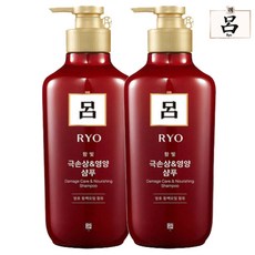 려 함빛 극손상 영양케어 샴푸, 550ml, 2개