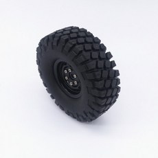 허브 타이어 피부 가진 1.9 인치 가장 모의 등반 바퀴 114MM 자갈 SCX10 90046 TRX4 D90, 본문참고