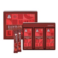 정관장 홍삼본원스틱 쇼핑백포함-6년근홍삼 활력 선물세트, 300g, 1개