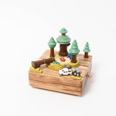 [우더풀라이프] City Wooden Music Box Forest Wild Camping